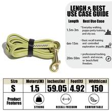 KEEPLIVE Thickened Waterproof PVC Dog Leash, Easy To Clean, Suitable For Recall Training And Outdoor Play, Fits Small And Medium Dogs: Maltese, Yorkshire Terrier, Bichon Frise, Papillon, Pomeranian, Chihuahua, Toy Poodle, Pug, French Bulldog - Multicolor - View 26