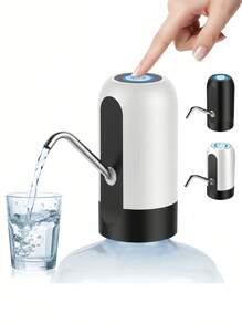 YITUMU Automatic Water Dispenser Electric Drinking Water Pump 3 & 5 Gallon Bottle USB Rechargeable Portable Water Dispenser For Home Office Kitchen With 800mAh Lithium Battery - Multicolor - View 1