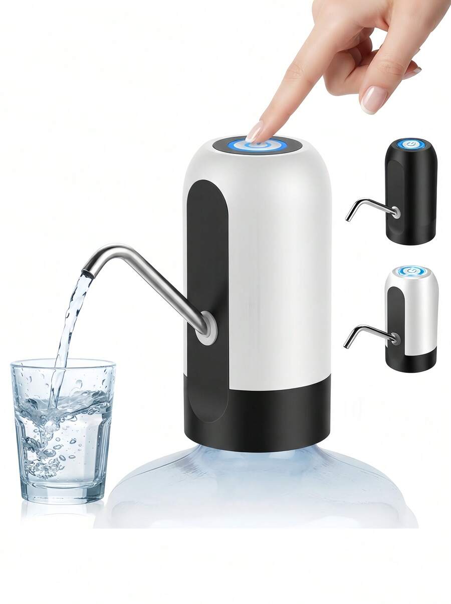 YITUMU Automatic Water Dispenser Electric Drinking Water Pump 3 & 5 Gallon Bottle USB Rechargeable Portable Water Dispenser For Home Office Kitchen With 800mAh Lithium Battery - Multicolor - View 1
