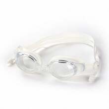 1PC Anti-Fog And Waterproof Silicone High-Definition Large-Frame Swimming Goggles, With Earplugs, Unisex Professional Swimming Goggles, Suitable For Swimming Training And Leisure, Holiday Gift, Beach Essential, Comfortable Lenses. - White - View 11