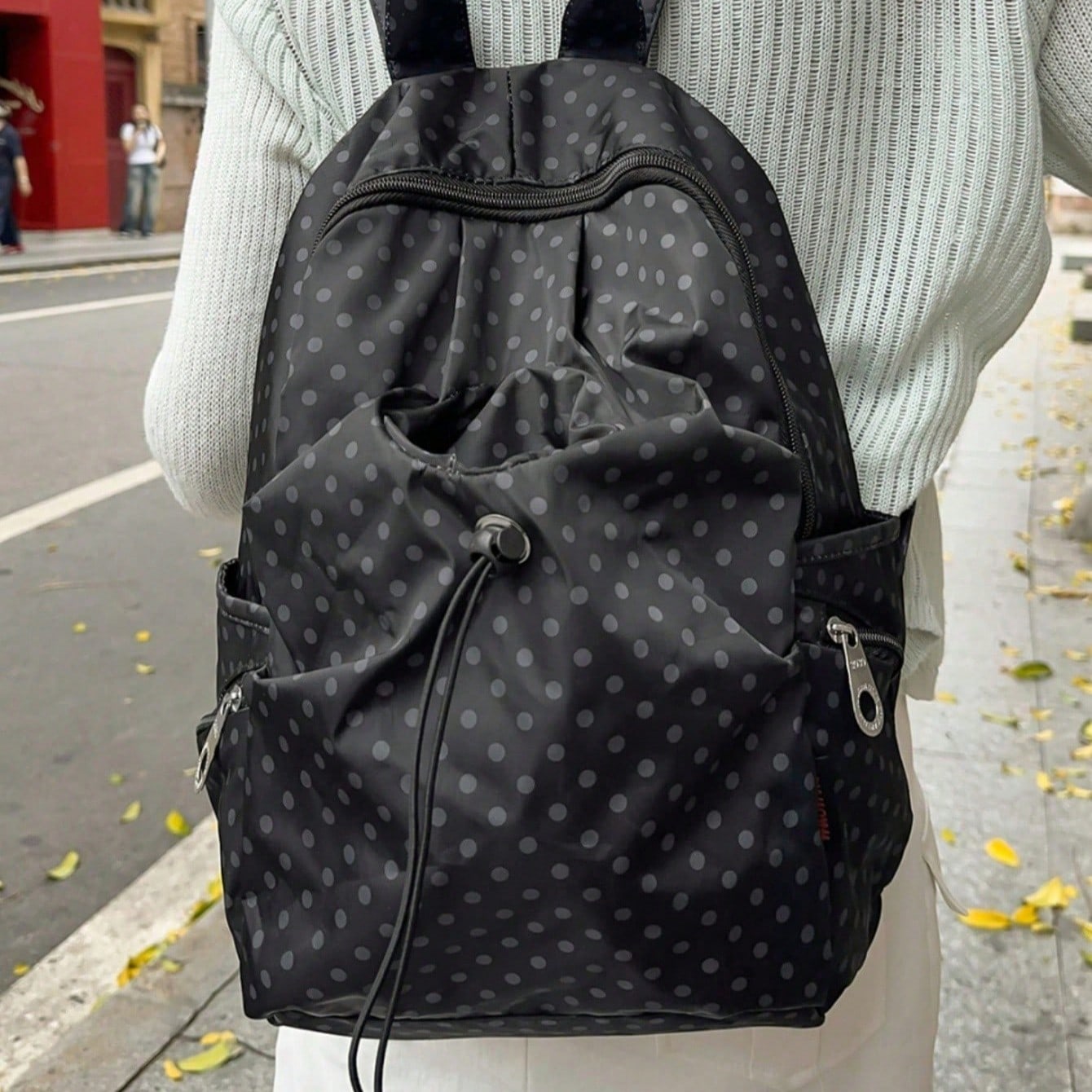 Lightweight, Foldable Backpack For Men, Suitable For Outdoor Activities And Commuting, Large Capacity, Korean Style, Unisex