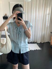 Women Blouses & Shirts - White - View 6