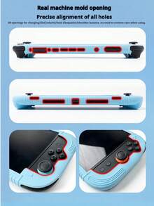Funda protectora de silicona para Switch 2, funda protectora de silicona para mando de juegos, carcasa delgada antideslizante para mando - Ver 5