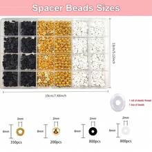 24-Grid Soft Clay Beads, Letter Beads, Spacer Beads Set, Premium DIY Bracelet Making - Multicolor - View 8