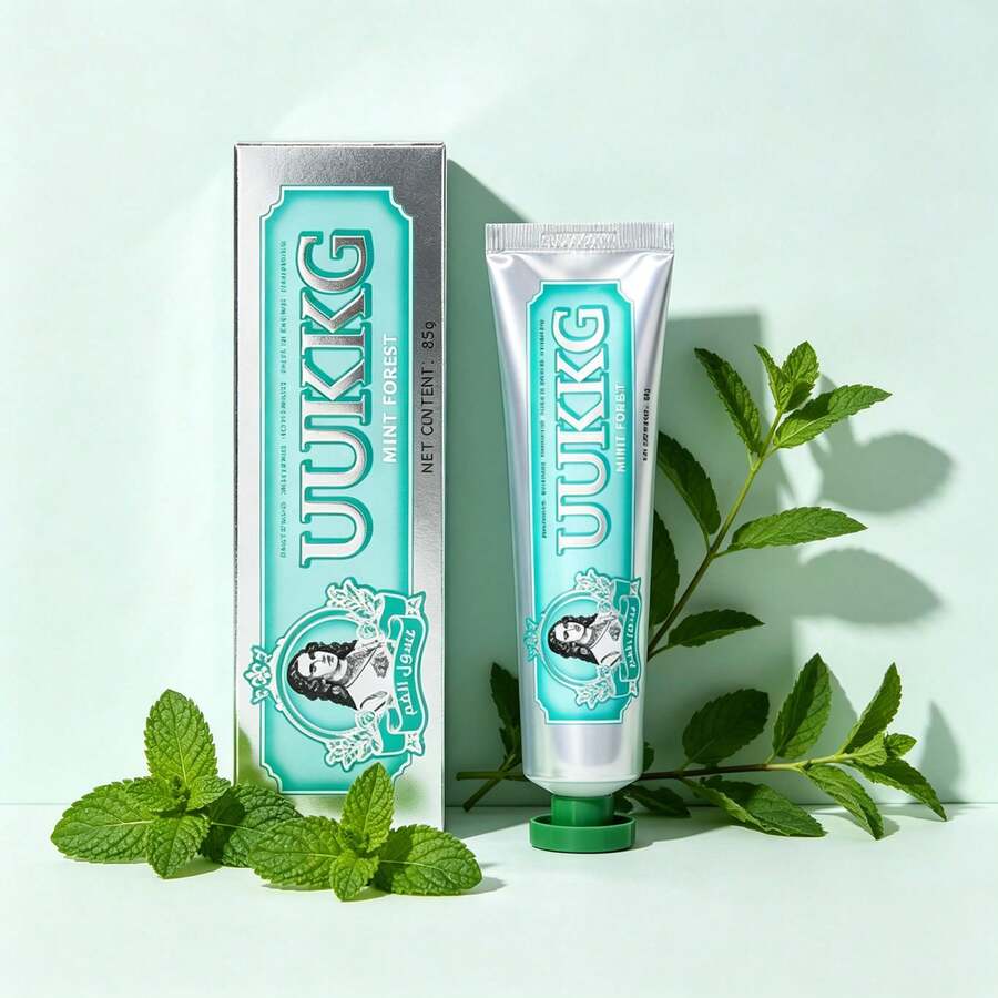 UUUKG 草本牙膏 85g – 深層去漬、清新口氣、舒緩牙齦,5種口味 - 薄荷 - 查看 1