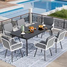 Patio Lounge Chair & Swing Chair - A - View 3
