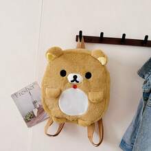 Rilakkuma 可愛慵懶熊造型大容量休閒後背包,便攜吸睛女款卡通書包 - 查看 9