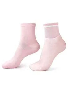 1 Pair Essential Oil Gel Foot Care Socks, Moisturizing Foot Care Kit, Suitable For Dry And Cracked Feet, Reusable Foot Spa Accessory, Softens Rough Skin - Multicolor - View 5