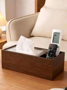 High-Quality Vintage Style Tissue Box, Suitable For Living Room, Hotel And Commercial Use, With Desktop Storage Function - Multicolor - View 5