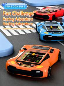 1 Set Racing Game (Batteries Not Included, Instruction Manual Included) Children's Competitive Game, Develops Hand-Eye Coordination, Parent-Child Interactive Toy, Children's Gift, Mini Version, Party Toy, Perfect Birthday Gift - Multicolor - View 9