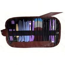 26/24/18Pcs Pottery Clay Sculpting Tools Set With PU Leather Roll Bag Stainless Steel Silicone Tips For Carving Modeling - Multicolor - View 11
