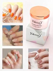 120g Acrylic Nail Powder, 12 Colors Available, For Nail Extension, 3D Nail Art, Home DIY And Salon Use - Multicolor - View 4