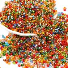 1000pcs Shiny Charm Czech Glass Seed Beads For DIY Jewelry Making Bracelet Necklace Earring Sewing Craft Accessories - Millet Pearl - View 3