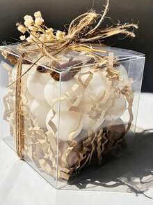 50/10pcs Transparent Gift Boxes - Suitable For Party Favors, Wedding, Birthday Gifts, Decoration And Small Business Packaging, Event Supplies - Multiple Styles - View 7