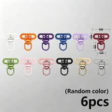 2/4/6pcs Mini 360° Rotating Ultra-Thin Stainless Steel Metal Phone Lanyard Clip, Multiple Macaron Color Options Compatible With IPhone 18, DIY Phone Case Side Hanging Speaker Hole, Single Hole Metal Connector, Anti-Drop Anti-Loss Finger Holder, Compact Ultra-Thin, Comfortable Grip, Phone Charm Decoration, Creative Personalized Phone Lanyard Connector, Phone Case Back Adhesive Pad Fixed Bracket, Universal Phone Accessory - Multicolor - View 27