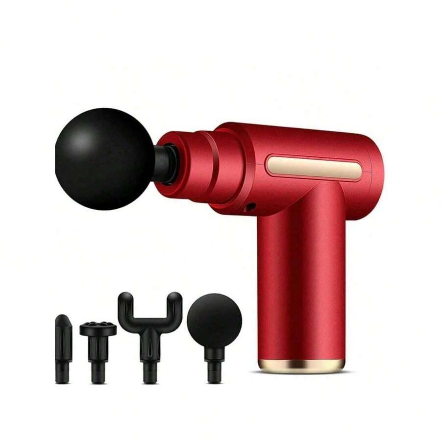 Massage Gun - Red - View 1