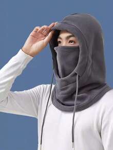 Outdoor Warm Balaclava Windproof Fleece Full Face Mask Neck Gaiter Hat Suitable For Skiing And Cycling - Multicolor - View 2