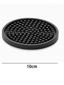 1pc Bar Drain Mat, Black Bar Mat, Coffee Bar Mat Soft Rubber Kitchen Heat-Insulating Mat, Draining Mat, Shock-Absorbing Anti-Vibration Mat, PVC Material, Coffee Machine Accessory, Kitchen Supplies, Non-Slip Cocktail Service Spill Mat For Bartending, Coffee Bar Mat Accessory For Home Kitchen, Coffee Utensil, Drying Mat - Black - View 17