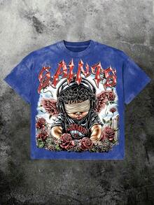 Women T-Shirts - 藍色 - 查看 1