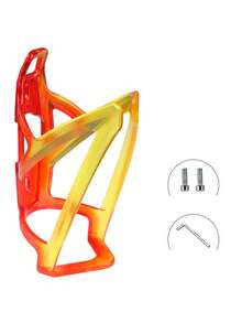 1pc Gradient Ultralight Bicycle Water Bottle Cage, Universal Road & Mountain Bike Water Bottle Holder Cycling Accessory - Multicolor - View 10