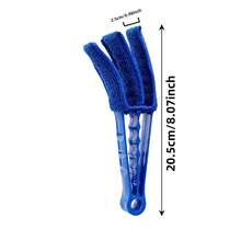 2pcs(1pc Brush + 1pc Hanging Rope), Equipped With Replaceable Brush Head, Used For Dusting, Suitable For Blinds, Air Conditioners, Curtains And Car Crevices, Can Quickly Remove Dust - Color - View 7
