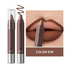 YOUNG VISION 1pc Matte Chocolate Scented Waterproof Lip Liner, Precise Lip Contour For Daily, Festivals, Parties, Stage Makeup - Multicolor - View 14
