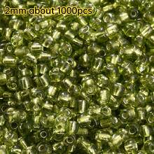 1000pcs Shiny Charm Czech Glass Seed Beads For DIY Jewelry Making Bracelet Necklace Earring Sewing Craft Accessories - Millet Pearl - View 28