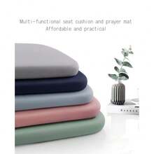 Ice Silk Elastic Fabric Seat Cushion 40*40cm, Breathable Thick Chair Pad For Office Long Sitting, Student Stool Mat, Multi-Purpose - Multi-color - View 4