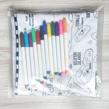 Children's 50*70cm Coloring Pillowcase Graffiti Long Pillow Parent-Child Activity DIY Hand-Painted Throw Pillow Cover - Multicolor - View 10