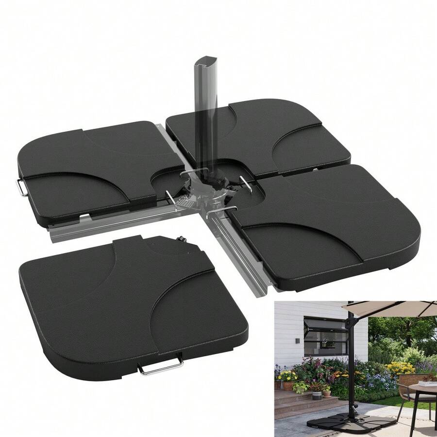 Kselythan Umbrella Stands & Bases - Black - View 1
