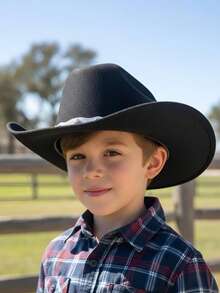 Kids Hats - Black - View 6