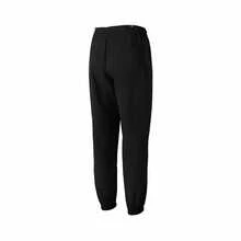 PUMA Solid Color Casual Woven Drawstring Mid-Rise Knit Joggers Unisex Black - Black - View 6