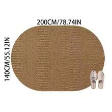 1pc Oval Area Rug, Decorative Carpet, Bedroom Decor, Floor Mat, Rug, Home Decor, Living Room Carpet, Small Living Room Rug, Bedroom Rug, Living Room Home Decor, Outdoor Rug, Washable Carpet - Multicolor B - View 17