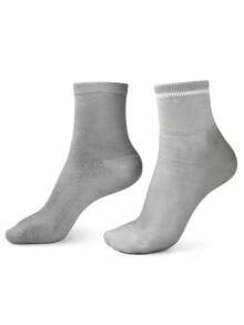 1 Pair Essential Oil Gel Foot Care Socks, Moisturizing Foot Care Kit, Suitable For Dry And Cracked Feet, Reusable Foot Spa Accessory, Softens Rough Skin - Multicolor - View 7