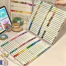 White Box Acrylic Marker Painting Set, Water-Based Opaque Ink, Layerable Colors, Student Art Doodle Painting Pens, Back To School Supplies - White Box Acrylic - View 2