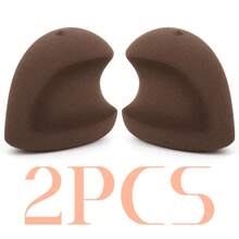 2/4/6/8/12PCS Optional Brown Iron Shape Multi-Functional Makeup Sponge Wet Dry Use Foundation Blender Cosmetic Beauty Tool - Multicolor - View 15