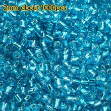 1000pcs Shiny Charm Czech Glass Seed Beads For DIY Jewelry Making Bracelet Necklace Earring Sewing Craft Accessories - Millet Pearl - View 15