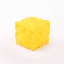 1 st Squeeze Cheese – extra stor mjuk ostkloss, skämtsam vuxengåva, jättestor stressboll, sensorisk stressavlastande leksak för vuxna – Sunny Days Entertainment - Multifärgad - Visa 8