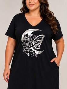 Plus Size Dresses - LUNA PLATA - Ver 5