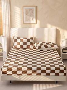 2/3pcs Fitted Sheet Set, Bedding, Mattress Protector Set, Comfortable Home Textiles, Breathable Anti-Pilling Mattress Cover, Home Decor, All Season, Machine Washable, Deep Pocket, Back To School - Multicolor - View 8