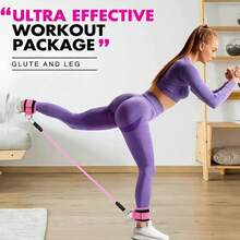 Hip Trainer, Cable Machine Hip Lift Ankle Resistance Band, Ankle Ring, Hip And Leg Resistance Rope, Body Shaping And Slimming - A - View 6