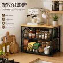 Baker's Racks - Black - View 1