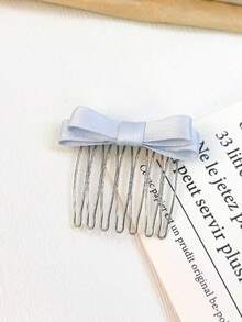2026 New Bow Hair Comb Hair Clip Hair Accessory For Women, Princess Style Braided Hair Styling Tool - Multicolor - View 12