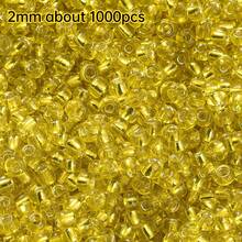 1000pcs Shiny Charm Czech Glass Seed Beads For DIY Jewelry Making Bracelet Necklace Earring Sewing Craft Accessories - Millet Pearl - View 22