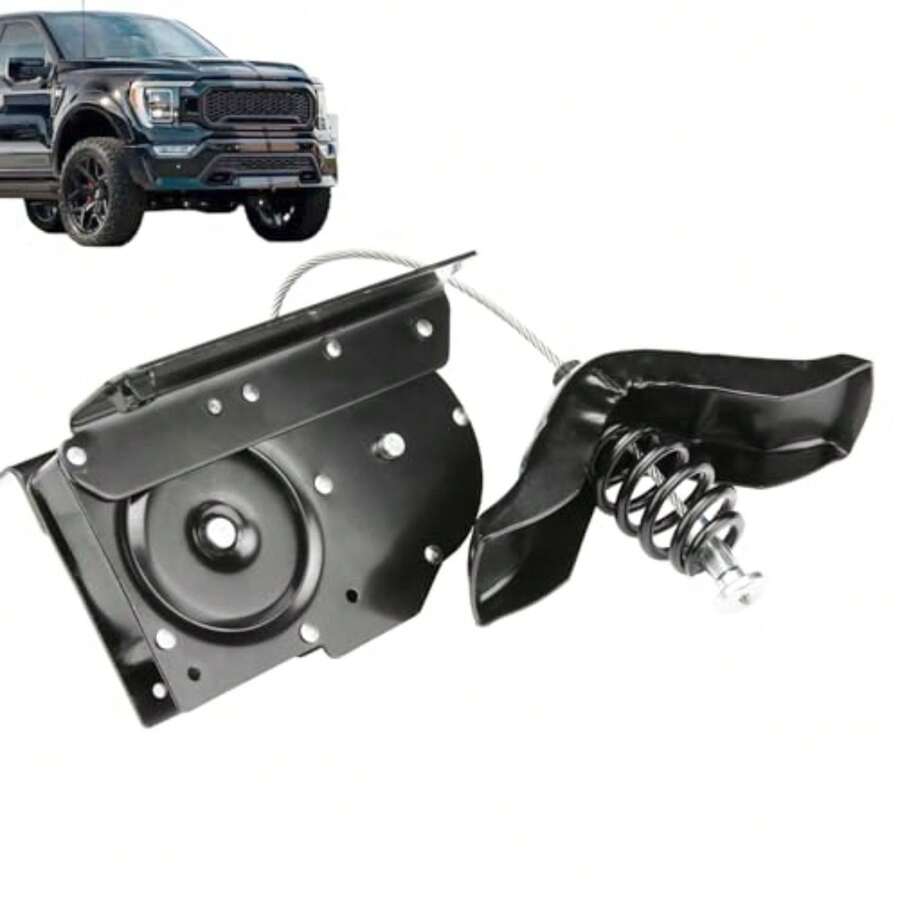 Soporte de cabrestante de llanta de refacción compatible con F-150 1997-2003, 2004 y Heritage 1997-1999, F-250 1997 y HD 2002 y Lincoln Blackwood 2002 924-526 1L3Z1A131AA 2L3Z1A131AA - A - Ver 1