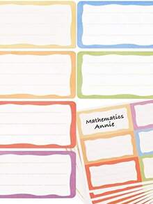 60pcs Colorful Self-Adhesive Label Stickers, Suitable For Name Labels, Kitchen Marking Stickers, Planner Stickers, Portable Marker Stickers - 60 - View 3