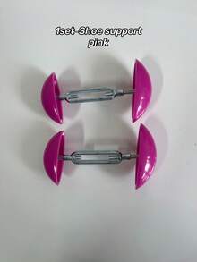 1 Pair Adjustable Mini Shoe Stretchers, Suitable For High Heels, Sneakers And Simulation Shoes - Anti-Wrinkle Shaping Tool, Easy-To-Use Expander, Enhance Foot Comfort, Shoe Maintenance Tool, Shoe Shaper, Random Color - A - View 14