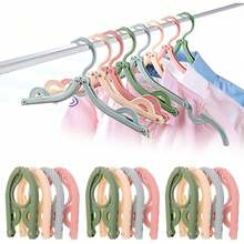 12 Travel Hangers - Cruise Must-Have Portable Folding Hangers Travel Accessories Foldable Drying Rack - Multicolor - View 10