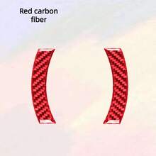 TRTY 2pcs New Upgraded Carbon Fiber Decorative Trim Stickers, Console Navigation Frame Decor, Mini F Chassis Car Interior Accessories, Suitable For MiniF54 F55 F56 F60 Interior Accessories, Also Suitable As Gifts - Mini Navigation Stickers - View 14