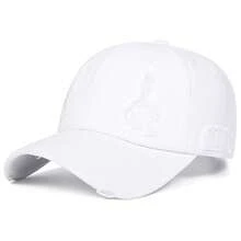 1pc Men's Solid Color Trucker Hat With Distressed Embroidery Baseball Cap, Street Fashion 5-Panel Hat, Outdoor Sun Protection Casual Hat For Spring/Autumn Travel, Beach Vacation - Multicolor - View 12